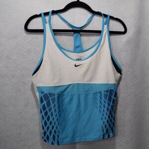 Nike Women's XLarge Work-out Top Blue gently Used #84